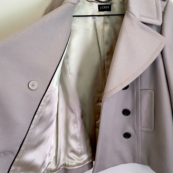 J. Crew Women's Pea Coat in Light Beige - Picture 6 of 9